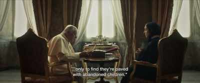 ... Only to find they're paved with abandoned children. - Cabrini