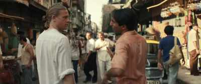 Only half... No, no, not...
Not really. Sorry. Sorry. - Shantaram