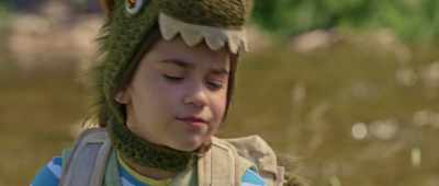 Only in the beginning because
I would take her stuff, - Dino Dana: The Movie