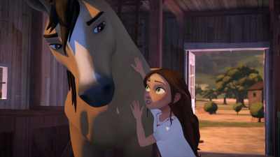 Only you know Spirit
won't let himself be shut in. - Spirit: Riding Free