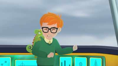 Only, oh, wait! That dream is real.
And it's every single trip! - The Magic School Bus Rides Again: The Frizz Connection