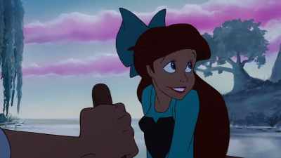 Only one day left,
and that boy ain't puckered up once. - The Little Mermaid Live!