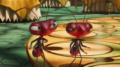 Only one piece, a
spider's dorsal plate - Inspector Sun and the Curse of the Black Widow