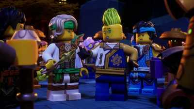 Only one place
in all the Merged Lands: - LEGO Ninjago: Dragons Rising