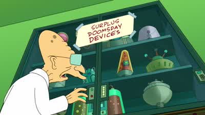 Only one thing can keep him alive. - Futurama