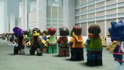 Only problem,
there's never any dissent - LEGO Ninjago: Dragons Rising