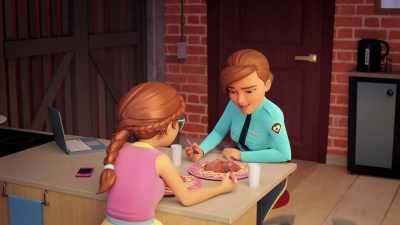 Only questions.
The thieves were smart enough - LEGO Friends: Girls on a Mission
