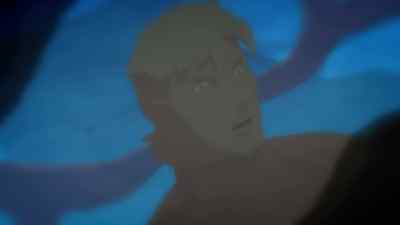 Only royalty can wield
the magic of the trident. - Justice League: Throne of Atlantis