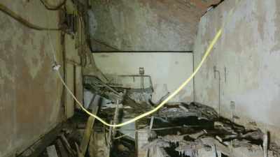 Only the bottom section and the basement were free to use. - The Buildings That Fought Hitler