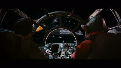 Only the fighters are attacking. - Star Wars: Episode VI   Return of the Jedi