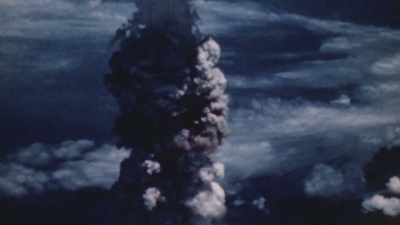 ONLY THOSE UNDER
THE MUSHROOM CLOUD REALLY KNOW. - The Pacific War in Color