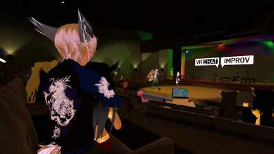 Only two months
into our relationship, - We Met in Virtual Reality