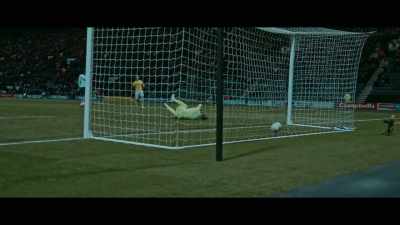 Onto his left foot.
Oh, it's an absolute bullet. - Take Us Home: Leeds United