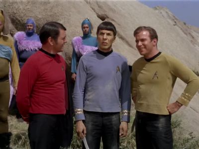 "Oochy-woochy-kootchy-coo," captain? - Star Trek