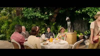 Oof, the tension between those two. - Murder at the Embassy