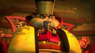 Oof. Wouldn't wanna kiss those lips. - Kung Fu Panda: The Dragon Knight