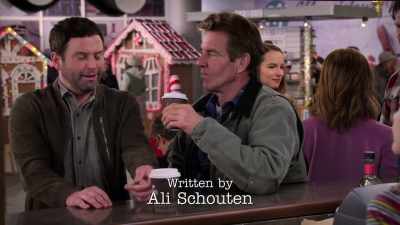 Ooh. Actually, uh, could I get
a sleeve for my coffee? [chuckles] - Merry Happy Whatever