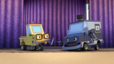 Ooh. Ah. Good idea, Briggs. - Mighty Monsterwheelies