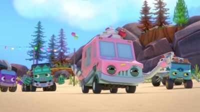 Ooh! Another game!
I hope I can win this one too. - Mighty Monsterwheelies