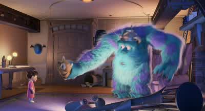 Oh he's a happy bearHe's not crying neither should youOr we'll be in trouble'Cause they're gonna find us - Monsters, Inc