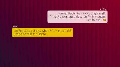 Ooh, it begins. - Love Triangle
