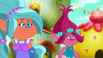 ‐ Ooh, this could be bad.
‐ Prepare to be apologized. - Trolls: TrollsTopia