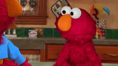 Ooh, and Elmo learned
a new chant - The Power of We: A Sesame Street Special