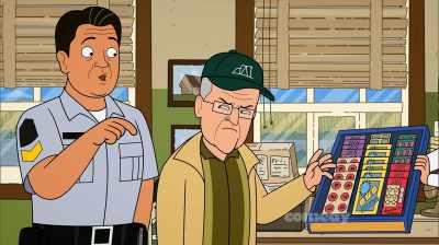 Ooh, get the Leprechaun.
Scratchie O'Shamrock. - Corner Gas Animated