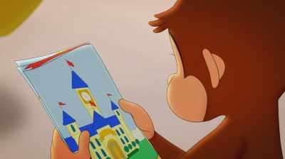 Ooh. [gibbers] - Curious George: Royal Monkey