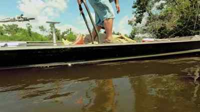 Ooh, got something on here. - Swamp People