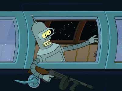 Ooh, he got me! - Futurama