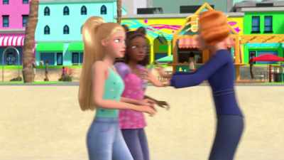 Ooh-hoo-hoo!
I should have known. - Barbie: A Touch of Magic