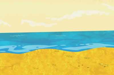 Ooh, hot sand. (MUMBLING) - Johnny Test