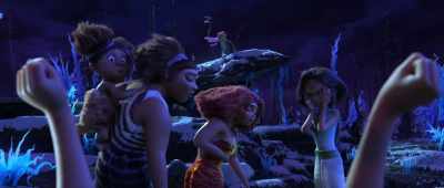 Ooh.
How long was I out for? - The Croods: A New Age