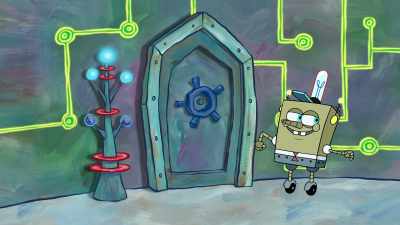 Ooh, I do hope it's more guests. - SpongeBob SquarePants Presents The Tidal Zone