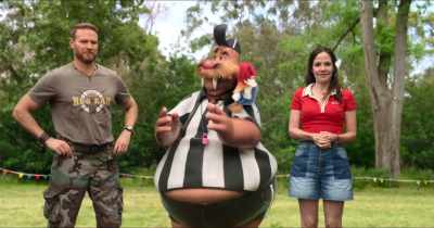 ♪ Ooh, I love this... ♪ - Woody Woodpecker Goes to Camp