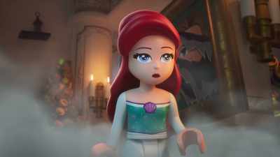 Ooh I think my horse took a wrong turn - LEGO Disney Princess: The Castle Quest