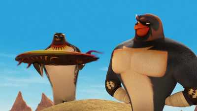 Ooh, I'm so scared. Not. - Surf's Up 2: WaveMania