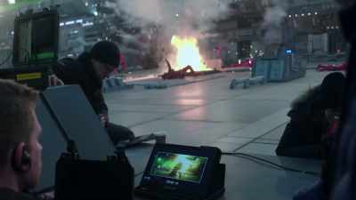 Ooh! It's almost like
as soon as the explosion happens... - The Skywalker Legacy