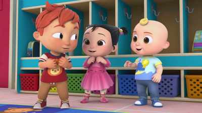 Ooh! Let's make the classroom
super-duper clean. - CoComelon Lane
