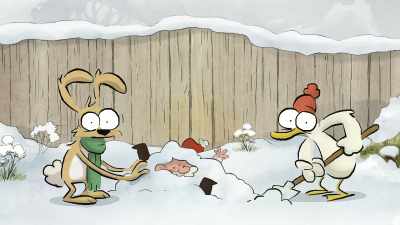 Ooh! Maybe it does,
maybe it doesn't. Who knows? - The Big Bad Fox and Other Tales