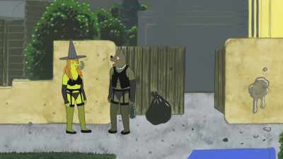 Ooh, Megg, sexy witch. - The Paloni Show! Halloween Special!
