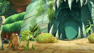 Ooh, moss! Soft and yummy. - Gigantosaurus