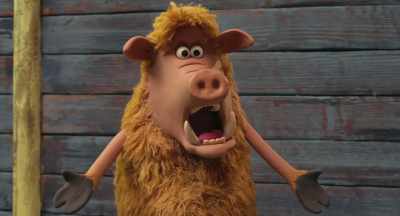 - Ooh!
- Oh, that's not cricket, Bryan. - Early Man