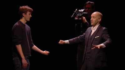 Ooh! OK, that was so quick,
I've no idea if I got it or not. - Derren Brown: Miracle