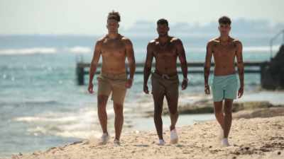♪ Ooh, ooh, I'll make your wish
come true, yeah ♪ - FBoy Island