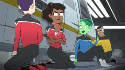 Ooh, ooh, pause for a second.
I want to talk about Khan - Star Trek: Lower Decks