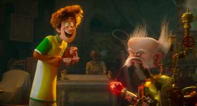 Ooh, and seven eyes
and laser vision and... - Hotel Transylvania: Transformania