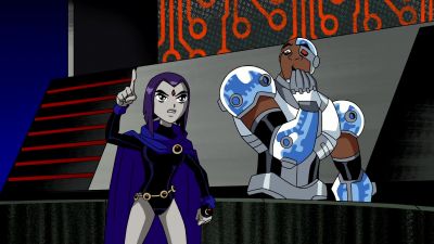 Ooh squiggly lines Way informative - Teen Titans