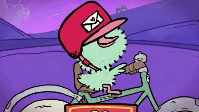 - Ooh, thank you. [laughs] - Love Monster